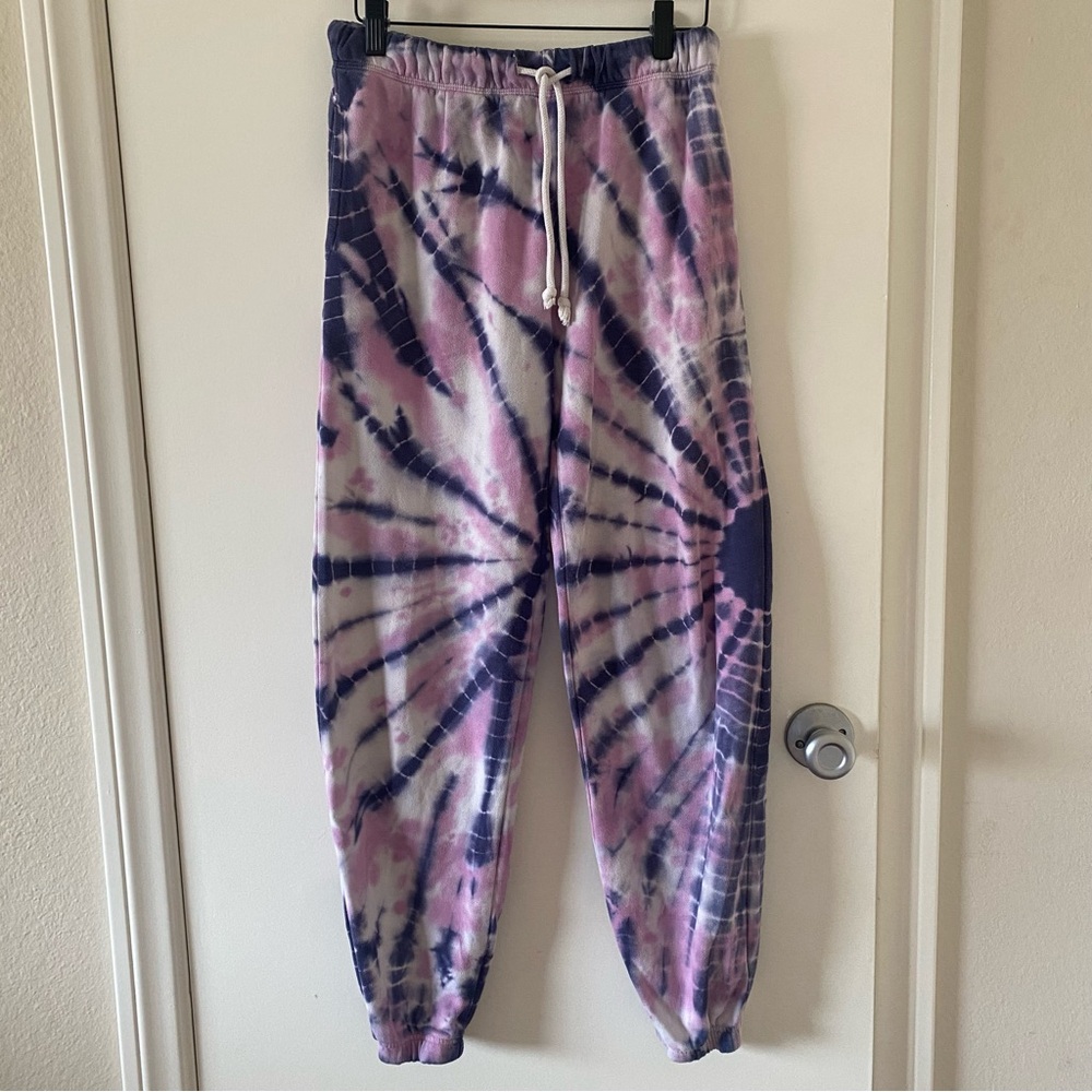 Aeropostale Purple/Blue Tie-dye Sweatpants‎